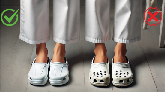 работни медицински чехли