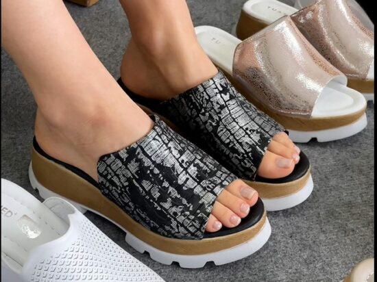 чехли на платформа