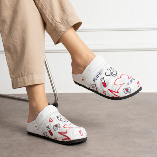 Дамски ортопедични чехли от естествена кожа / / Дамски ортопедични чехли от естествена кожа / /