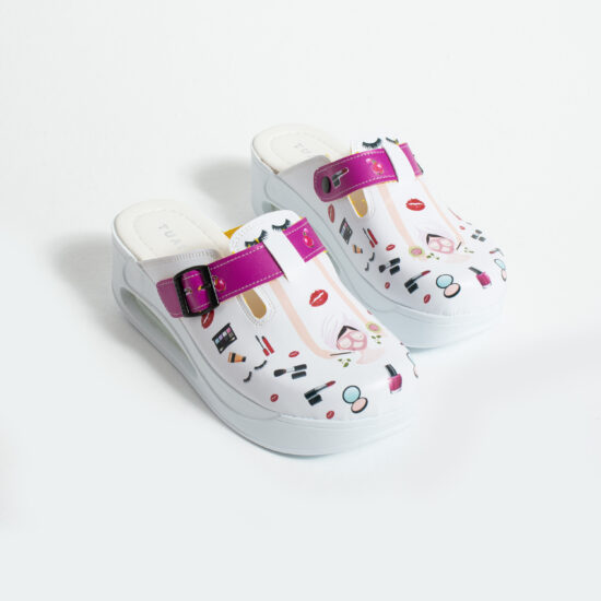 Дамско анатомично работно сабо на платформа за козметик / / Дамско анатомично работно сабо на платформа за козметик / /