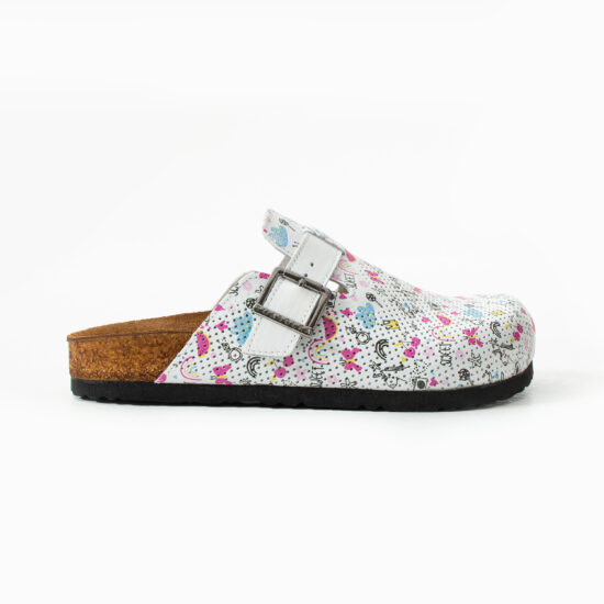 Дамски ортопедични чехли от естествена кожа / /