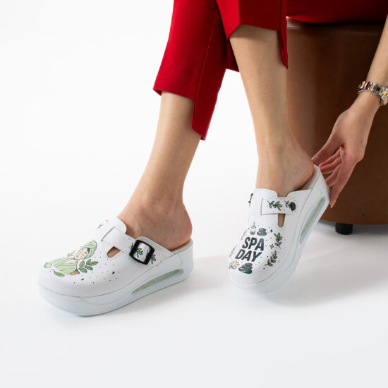 Дамско анатомично сабо на платформа за СПА Анатомични чехли на платформа Салони и спа 2 Alternative view of Дамско анатомично сабо на платформа за СПА