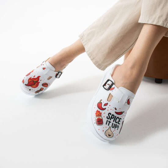 Дамско анатомично сабо на платформа за кухня / / Дамско анатомично сабо на платформа за кухня / /