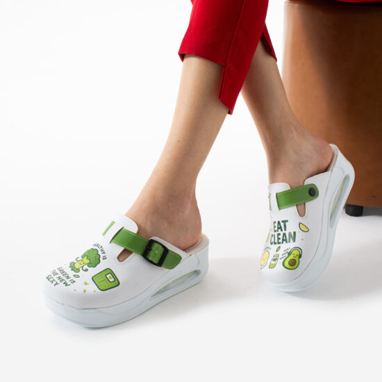 Дамско анатомично сабо на платформа за кухня / / Дамско анатомично сабо на платформа за кухня / /