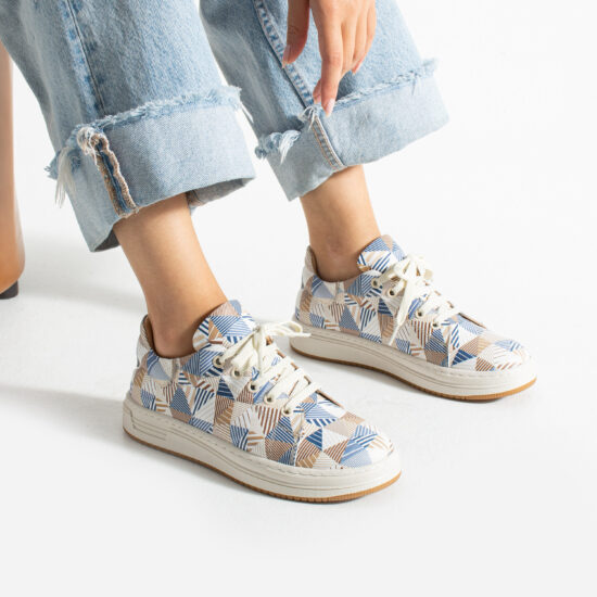 Alternative view of Анатомични дамски кецове от естествена кожа