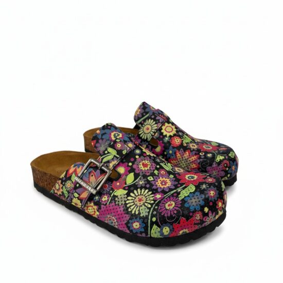 Дамски ортопедични чехли от естествена кожа / /