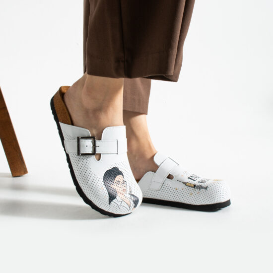 Дамски ортопедични чехли от естествена кожа Ортопедични чехли Медицински 2 Alternative view of Дамски ортопедични чехли от естествена кожа