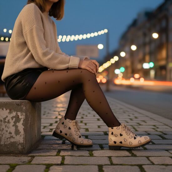 Дамски къси бежови боти от естествена кожа до глезена / / Дамски къси бежови боти от естествена кожа до глезена / /