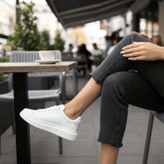 Бяло медицинско анатомично сабо на платформа / / Бяло медицинско анатомично сабо на платформа / /