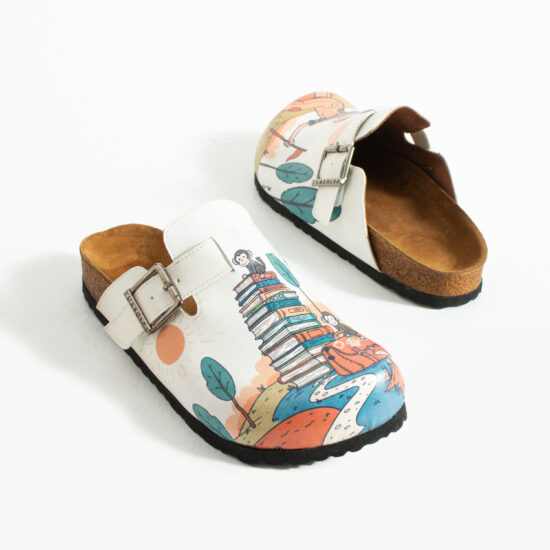 Дамски ортопедични чехли с цветен дизайн / / Дамски ортопедични чехли с цветен дизайн / /