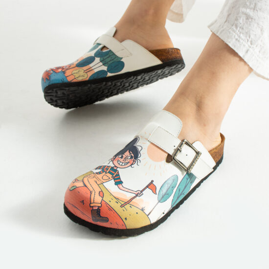 Дамски ортопедични чехли с цветен дизайн / / Дамски ортопедични чехли с цветен дизайн / /