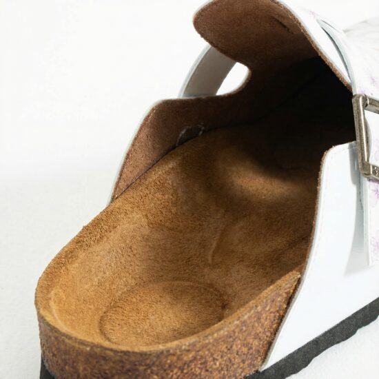 Дамски ортопедични чехли с цветен дизайн / /