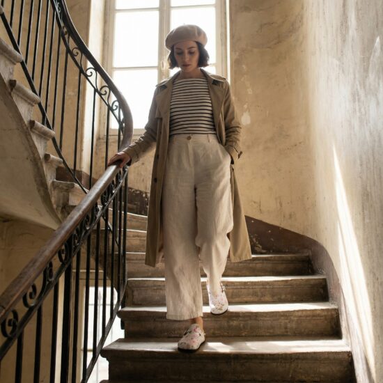 Дамски ортопедични чехли с цветен дизайн / /