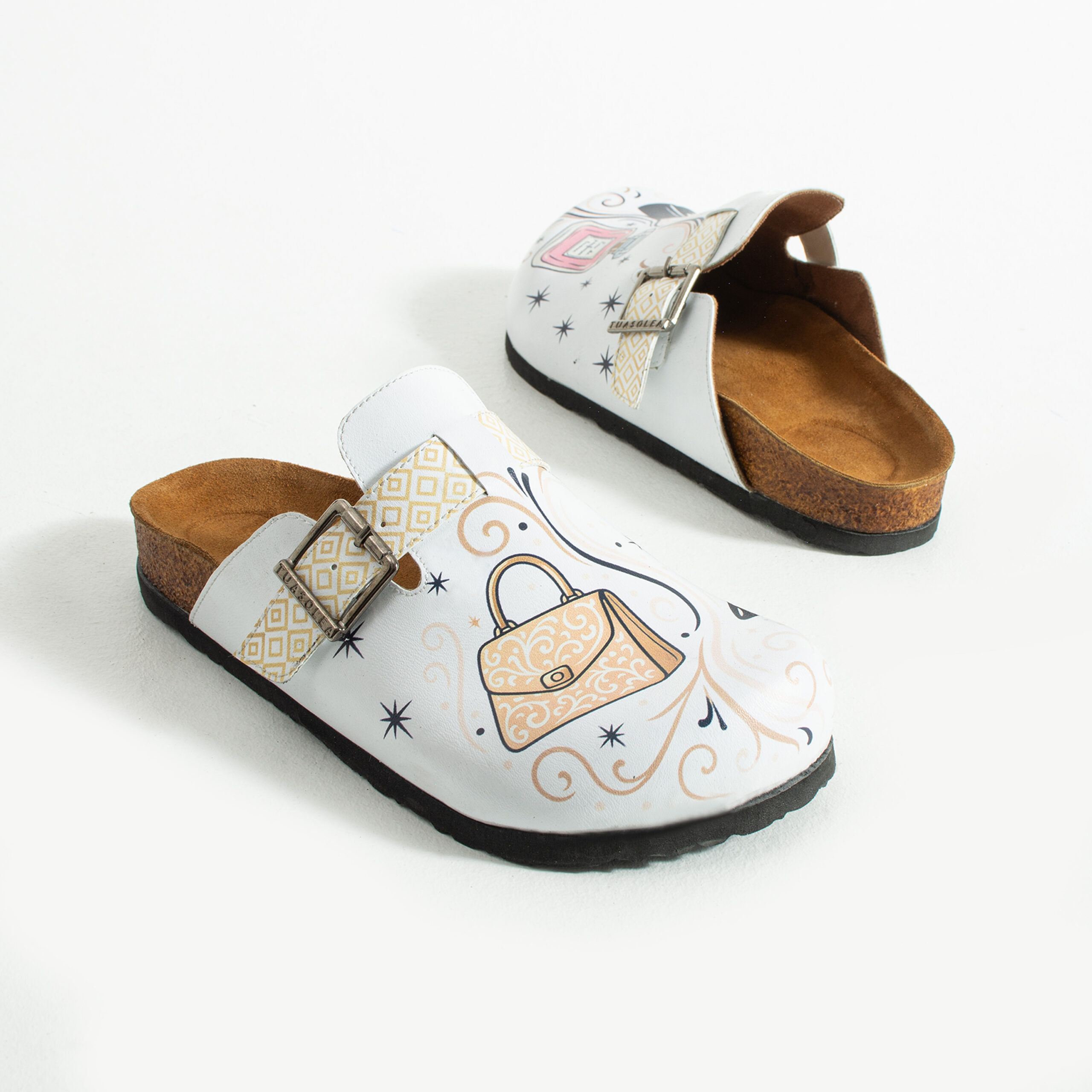 Дамски ортопедични чехли с цветен дизайн Весели чехли Салони и спа 16 Дамски ортопедични чехли с цветен дизайн - Image 6