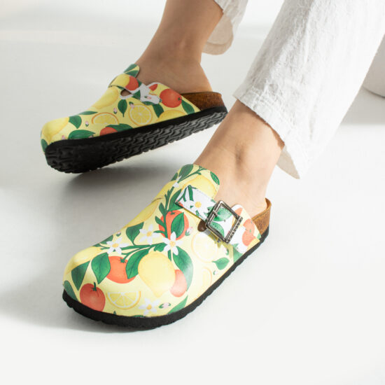 Дамски ортопедични чехли с цветен дизайн / / Дамски ортопедични чехли с цветен дизайн / /