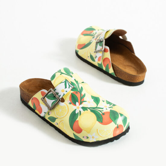 Дамски ортопедични чехли с цветен дизайн / / Дамски ортопедични чехли с цветен дизайн / /