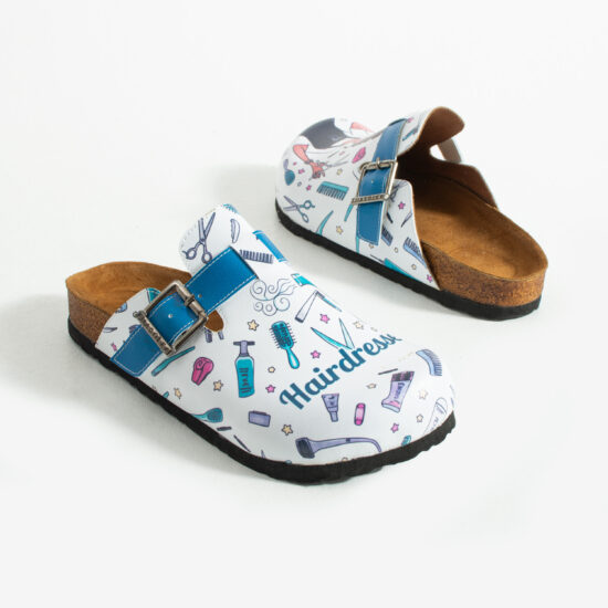 Работни дамски ортопедични чехли за фризьор / /