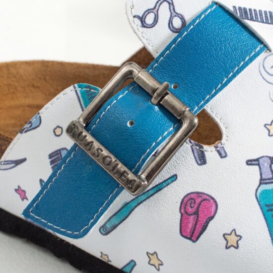 Работни дамски ортопедични чехли за фризьор / /