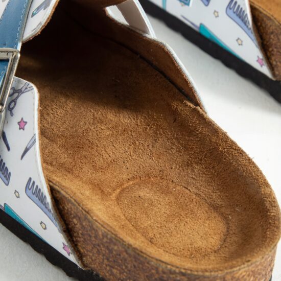 Работни дамски ортопедични чехли за фризьор / /