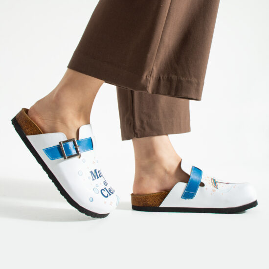 Работни дамски ортопедични чехли за камериерка / /