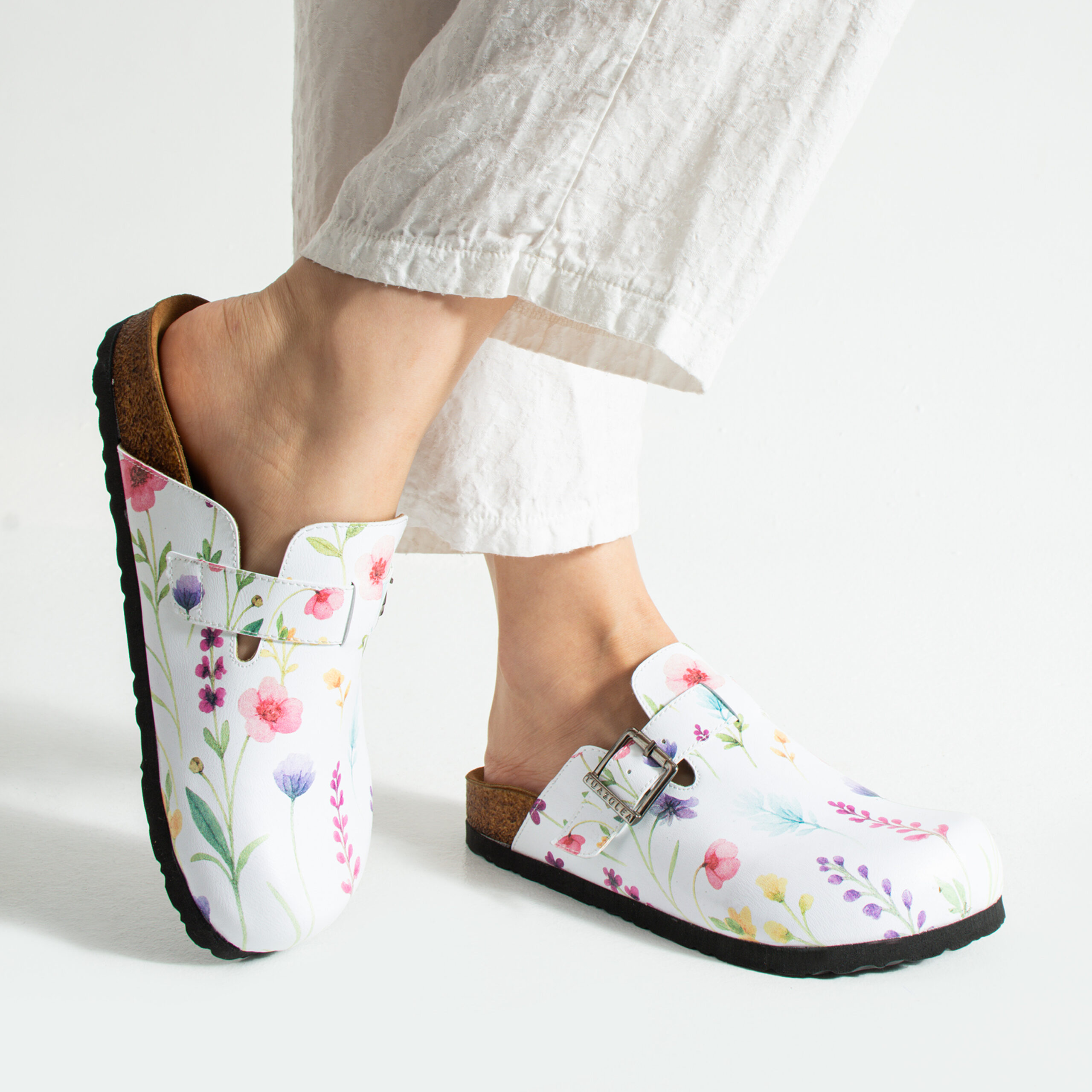 Дамски ортопедични чехли с цветен дизайн Весели чехли Салони и спа 15 Дамски ортопедични чехли с цветен дизайн - Image 5