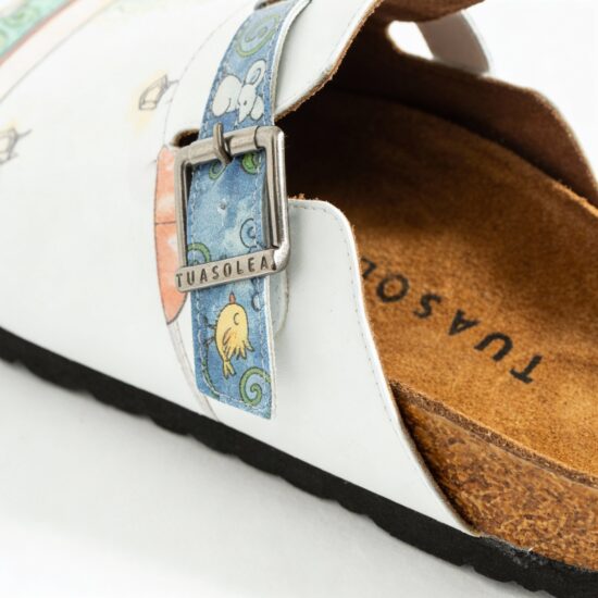 Дамски ортопедични чехли с цветен дизайн / / Дамски ортопедични чехли с цветен дизайн / /