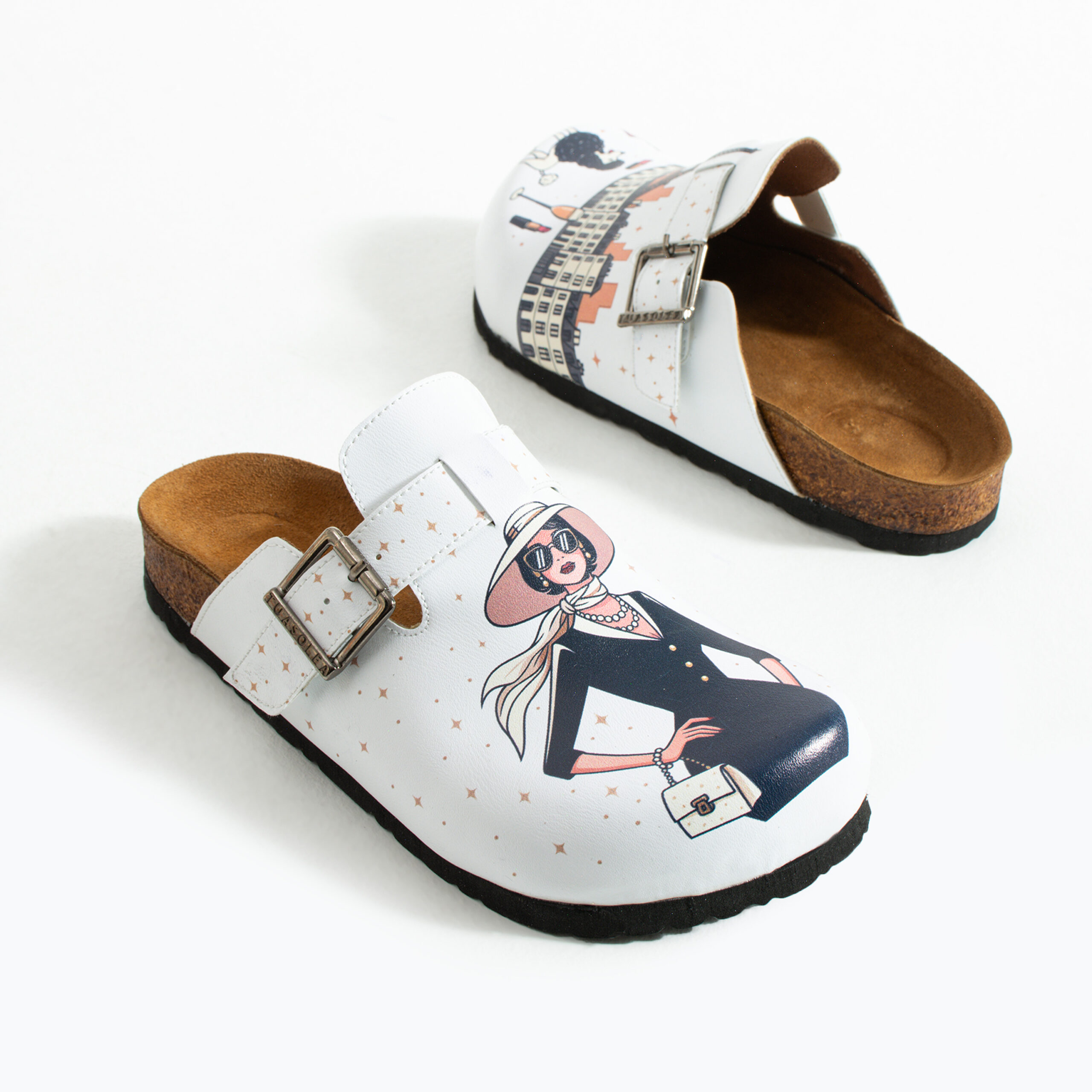 Дамски ортопедични чехли с цветен дизайн Весели чехли Шарени 16 Дамски ортопедични чехли с цветен дизайн - Image 6