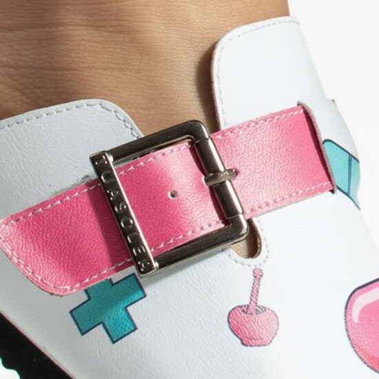 Работни дамски ортопедични чехли за аптека / /