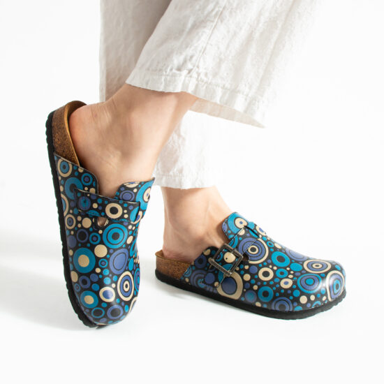 Дамски ортопедични чехли с цветен дизайн / / Дамски ортопедични чехли с цветен дизайн / /