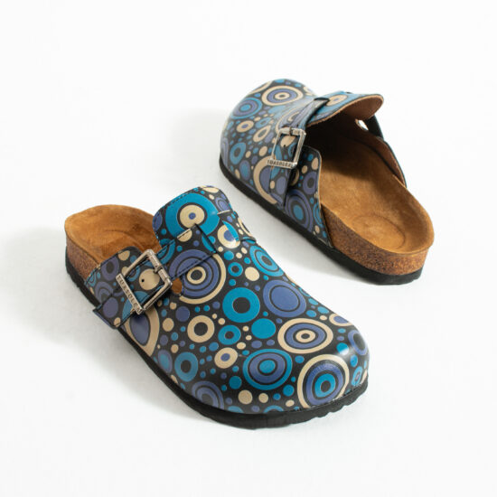 Дамски ортопедични чехли с цветен дизайн / / Дамски ортопедични чехли с цветен дизайн / /