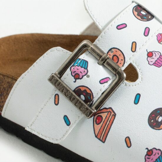 Работни дамски ортопедични чехли за готвач / /