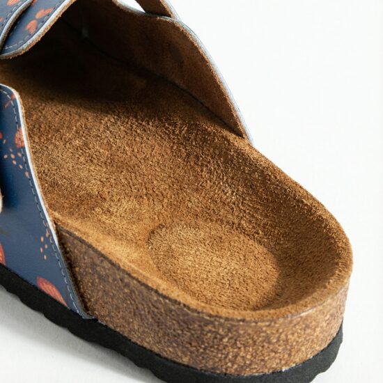 Дамски ортопедични чехли с цветен дизайн / /