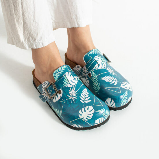 Дамски ортопедични чехли с цветен дизайн Весели чехли Шарени