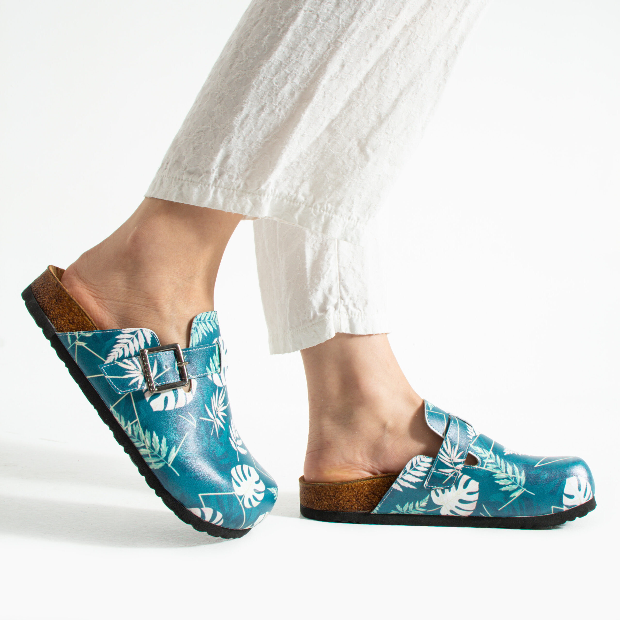 Дамски ортопедични чехли с цветен дизайн Весели чехли Шарени 13 Дамски ортопедични чехли с цветен дизайн - Image 3