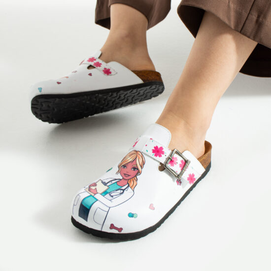 Медицински дамски ортопедични чехли за ветеринар / /