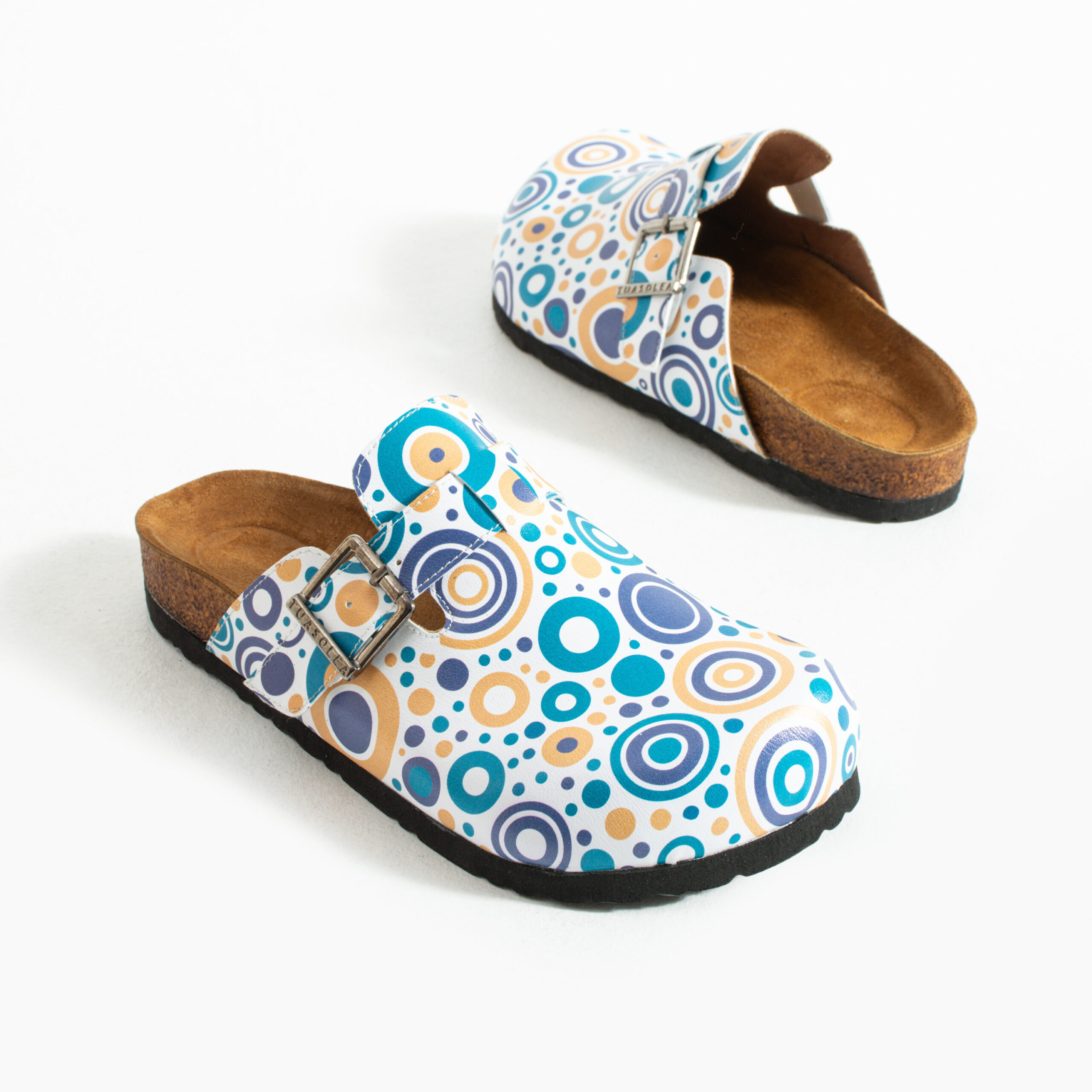 Дамски ортопедични чехли с цветен дизайн Весели чехли Шарени 16 Дамски ортопедични чехли с цветен дизайн - Image 6